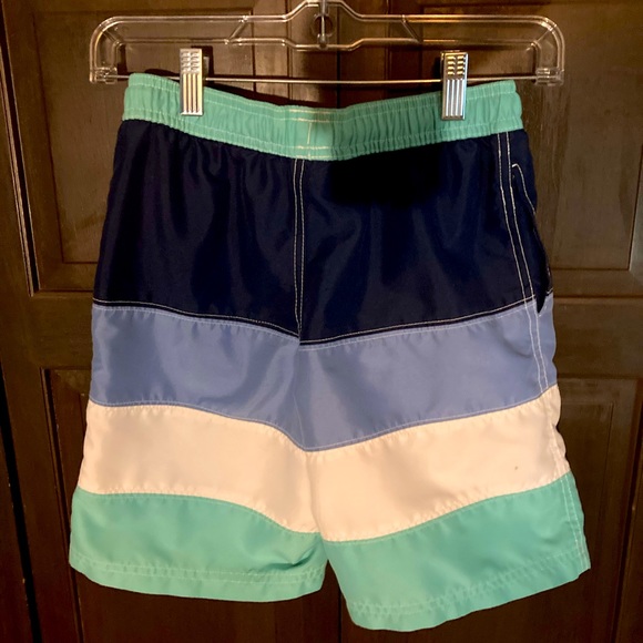 Hanna Anderson boys size 10 Swim Trunks or swimsuit with built in rash guard. - Picture 2 of 5